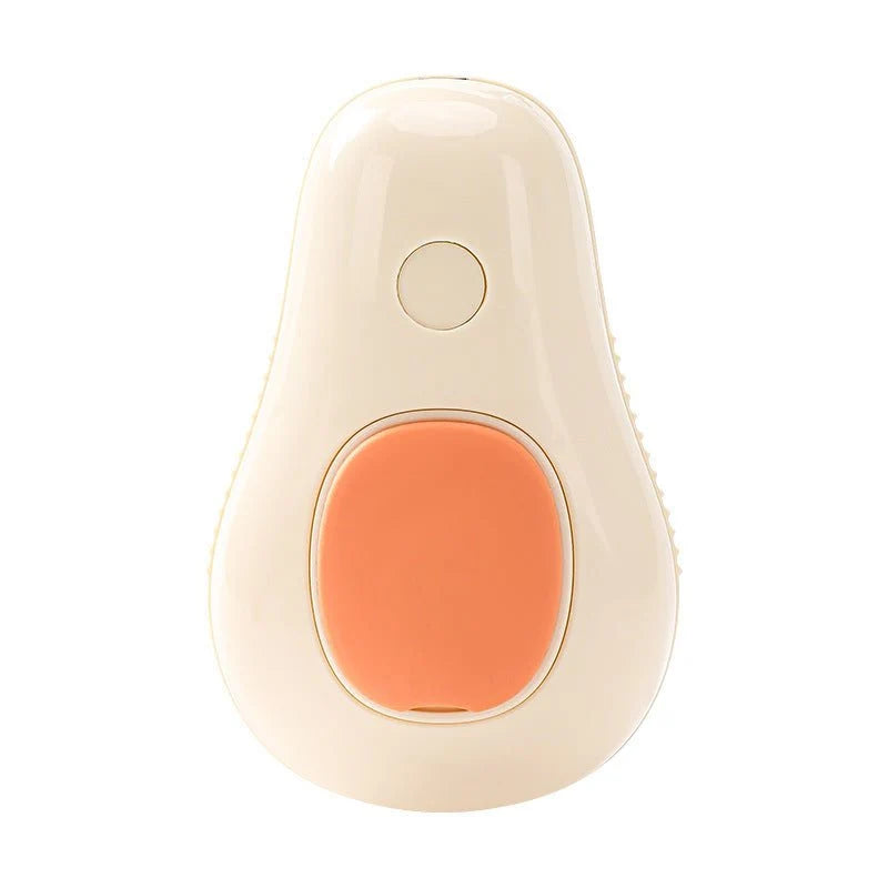Steamy Cat Brush Cat Dog Grooming Comb Electric Self Cleaning Steam Cat Brush For Massage Avocado Shape Pet Spray Cat Grooming